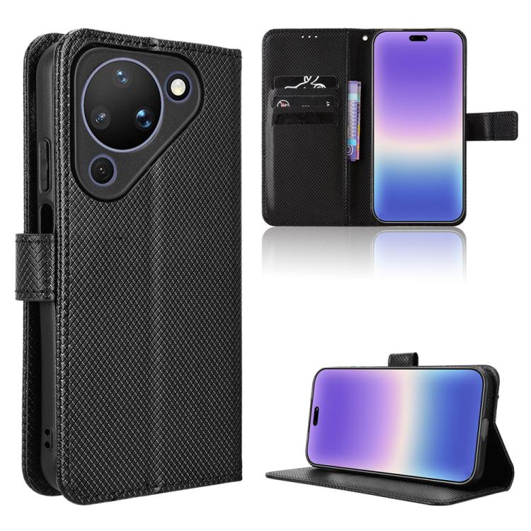Diamond Texture Leather Phone Case, For Huawei nova Y74 4G / Enjoy 90 Plus 5G, For Huawei nova 16 Ultra / 16 Pro, For Huawei nova 16z 5G, For Huawei nova 16 5G, For Huawei Enjoy 90 Pro Max 5G / nova 15 Max, For Huawei Pura 90 Pro Max 5G                ...