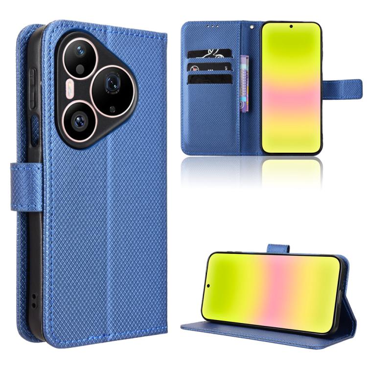 Diamond Texture Leather Phone Case, For Huawei nova Y74 4G / Enjoy 90 Plus 5G, For Huawei nova 16 Ultra / 16 Pro, For Huawei nova 16z 5G, For Huawei nova 16 5G, For Huawei Enjoy 90 Pro Max 5G / nova 15 Max, For Huawei Pura 90 Pro Max 5G                ...