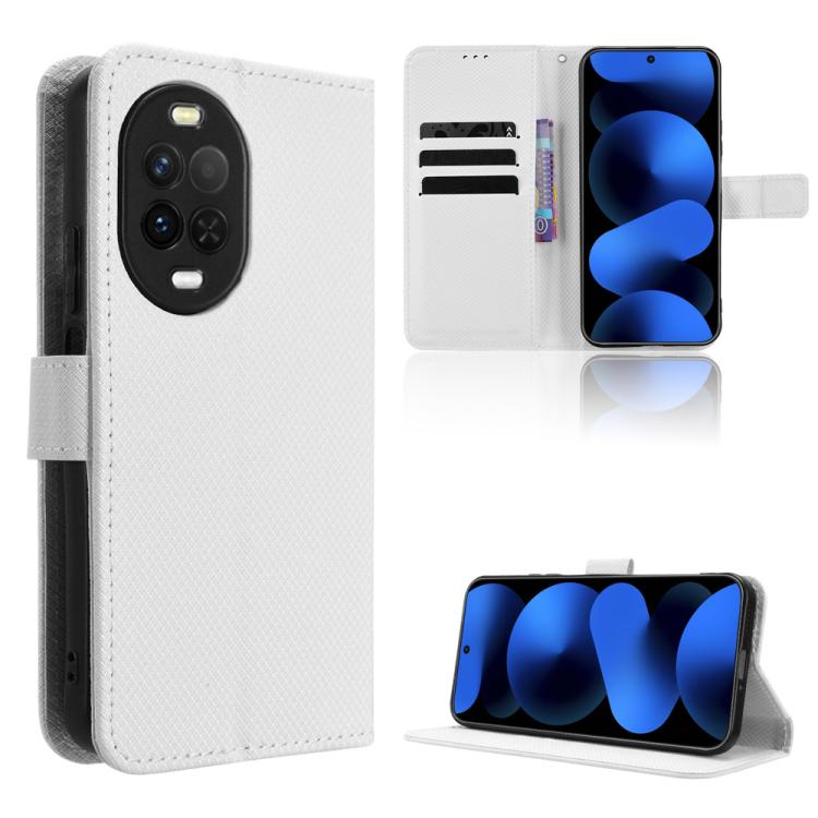 Diamond Texture Leather Phone Case, For Huawei nova Y74 4G / Enjoy 90 Plus 5G, For Huawei nova 16 Ultra / 16 Pro, For Huawei nova 16z 5G, For Huawei nova 16 5G, For Huawei Enjoy 90 Pro Max 5G / nova 15 Max, For Huawei Pura 90 Pro Max 5G                ...