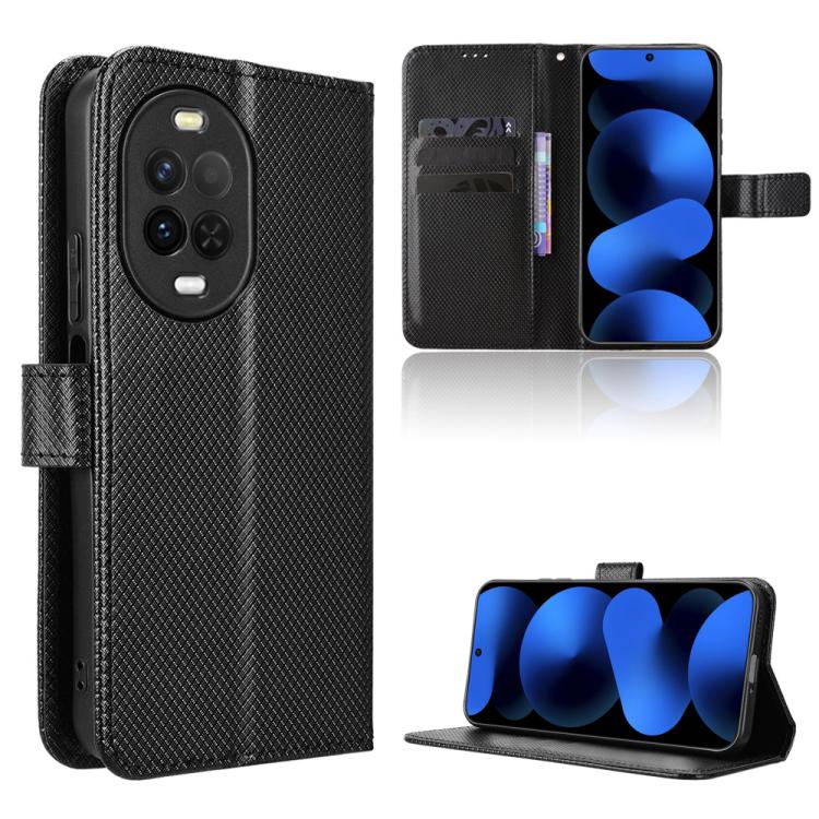 Diamond Texture Leather Phone Case, For Huawei nova Y74 4G / Enjoy 90 Plus 5G, For Huawei nova 16 Ultra / 16 Pro, For Huawei nova 16z 5G, For Huawei nova 16 5G, For Huawei Enjoy 90 Pro Max 5G / nova 15 Max, For Huawei Pura 90 Pro Max 5G                ...