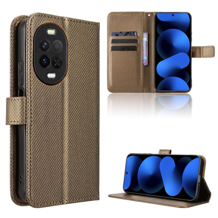 Diamond Texture Leather Phone Case, For Huawei nova Y74 4G / Enjoy 90 Plus 5G, For Huawei nova 16 Ultra / 16 Pro, For Huawei nova 16z 5G, For Huawei nova 16 5G, For Huawei Enjoy 90 Pro Max 5G / nova 15 Max, For Huawei Pura 90 Pro Max 5G                ...