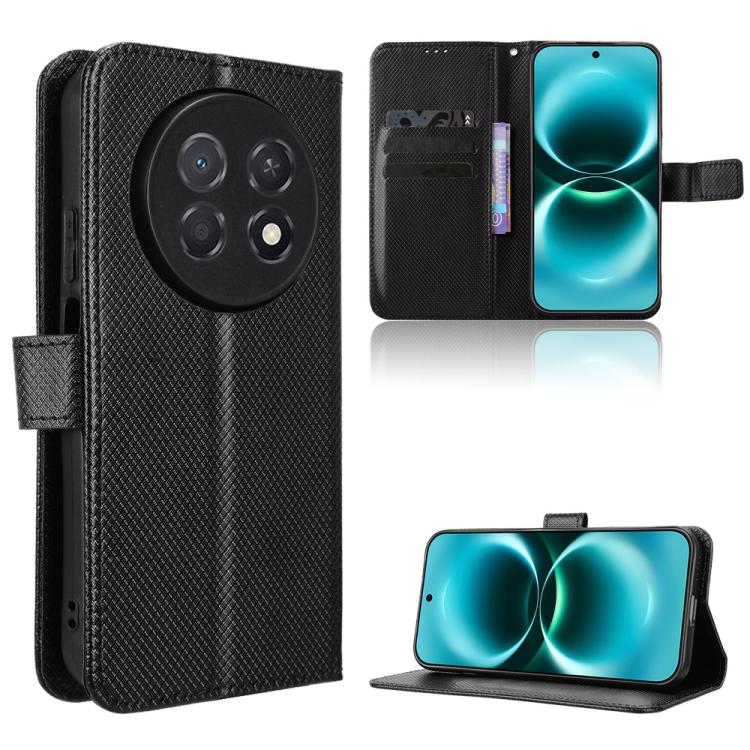 Diamond Texture Leather Phone Case, For Huawei nova Y74 4G / Enjoy 90 Plus 5G, For Huawei nova 16 Ultra / 16 Pro, For Huawei nova 16z 5G, For Huawei nova 16 5G, For Huawei Enjoy 90 Pro Max 5G / nova 15 Max, For Huawei Pura 90 Pro Max 5G                ...