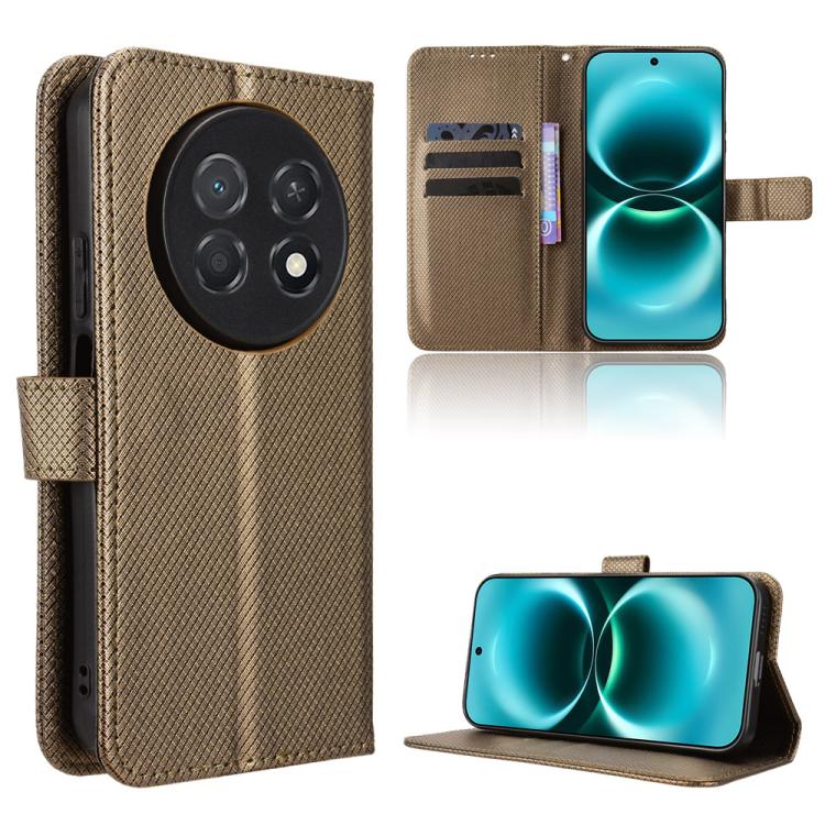 Diamond Texture Leather Phone Case, For Huawei nova Y74 4G / Enjoy 90 Plus 5G, For Huawei nova 16 Ultra / 16 Pro, For Huawei nova 16z 5G, For Huawei nova 16 5G, For Huawei Enjoy 90 Pro Max 5G / nova 15 Max, For Huawei Pura 90 Pro Max 5G                ...