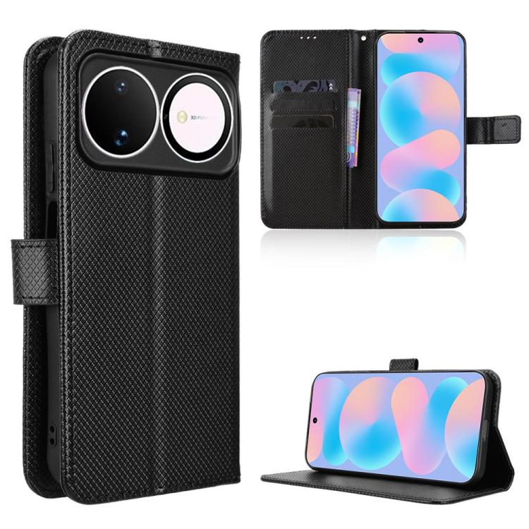 Diamond Texture Leather Phone Case, For Huawei nova Y74 4G / Enjoy 90 Plus 5G, For Huawei nova 16 Ultra / 16 Pro, For Huawei nova 16z 5G, For Huawei nova 16 5G, For Huawei Enjoy 90 Pro Max 5G / nova 15 Max, For Huawei Pura 90 Pro Max 5G                ...