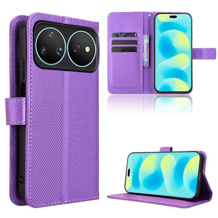 Diamond Texture Leather Phone Case, For Huawei nova Y74 4G / Enjoy 90 Plus 5G, For Huawei nova 16 Ultra / 16 Pro, For Huawei nova 16z 5G, For Huawei nova 16 5G, For Huawei Enjoy 90 Pro Max 5G / nova 15 Max, For Huawei Pura 90 Pro Max 5G                ...