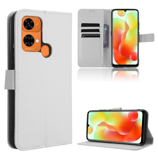 Diamond Texture Leather Phone Case, For Oukitel C33, For Oukitel C32
