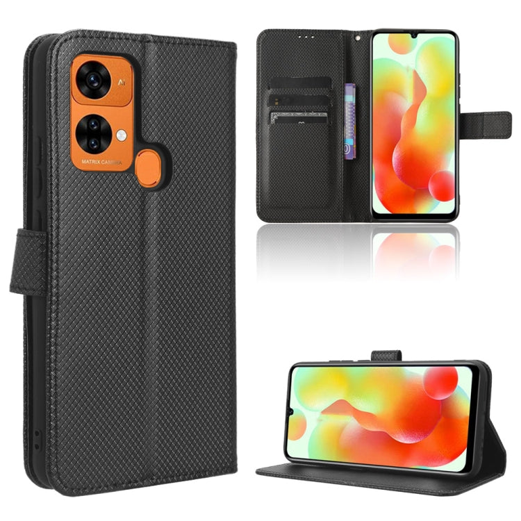 Diamond Texture Leather Phone Case, For Oukitel C35 / C36, For Oukitel C33, For Oukitel C32