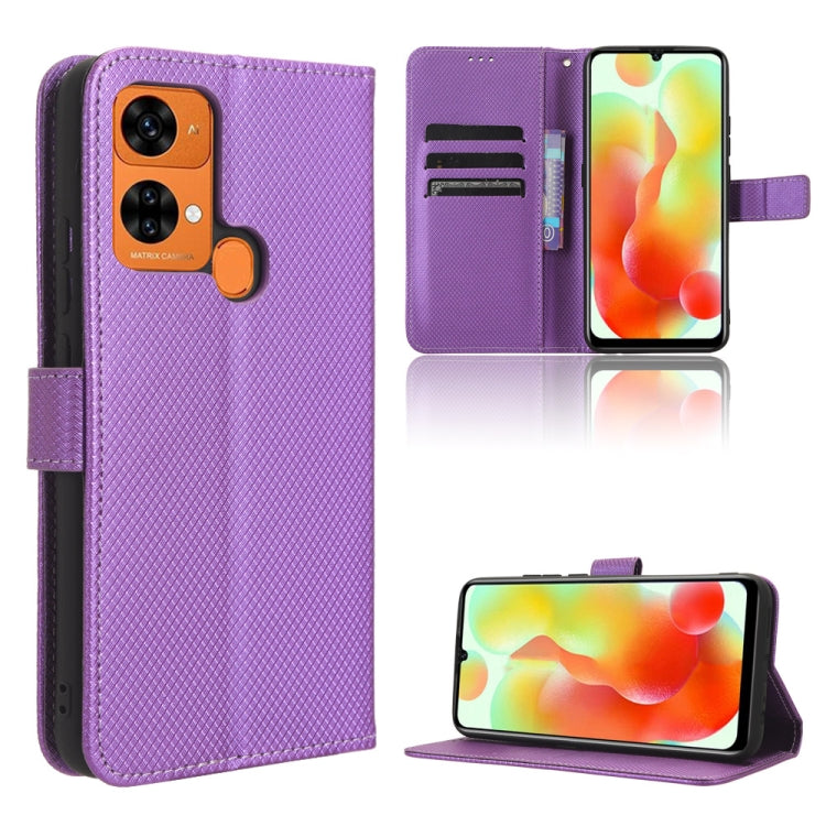 Diamond Texture Leather Phone Case, For Oukitel C35 / C36, For Oukitel C33, For Oukitel C32