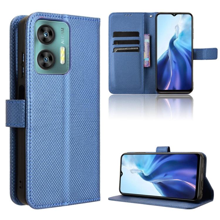 Diamond Texture Leather Phone Case, For Oukitel C35 / C36, For Oukitel C33, For Oukitel C32