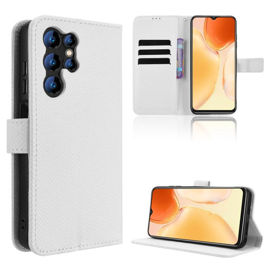 Diamond Texture Leather Phone Case, For Oukitel C61 / C61 Pro, For Oukitel C58 / C58 Pro, For Oukitel C57S, For Oukitel C53, For Oukitel C50, For Oukitel C37, For Oukitel C51, For Oukitel C38, For Oukitel C35 / C36