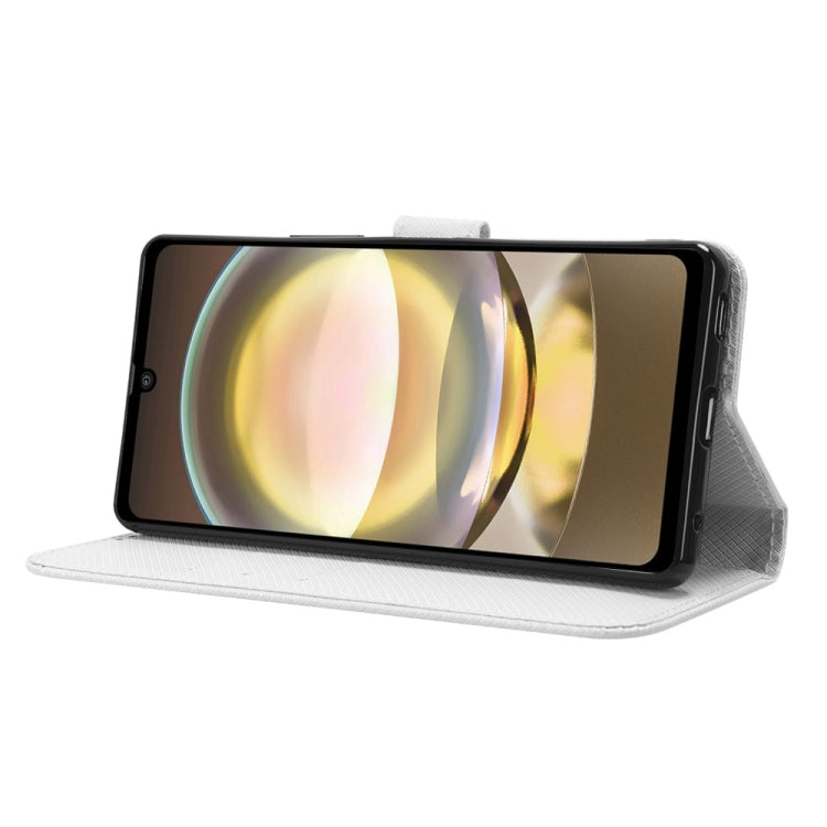 Diamond Texture Leather Phone Case