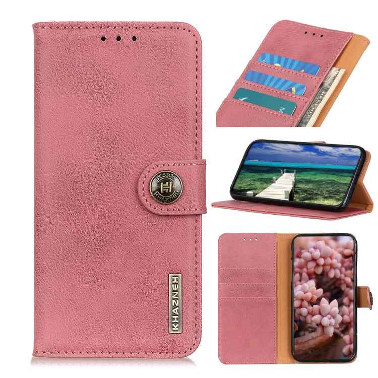 KHAZNEH Cowhide Texture Horizontal Flip Leather Phone Case, For Xiaomi Poco F5 Pro/Redmi K60/K60 Pro