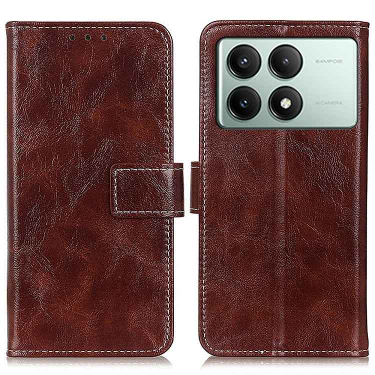 Retro Crazy Horse Texture Leather Phone Case, For Xiaomi Poco F6 / Redmi Turbo 3, For Xiaomi Poco F6 Pro, For Xiaomi Redmi K70 5G / K70 Pro 5G, For Xiaomi Redmi Note 13 Pro 4G/Poco M6 Pro 4G, For Xiaomi Redmi A3, For Xiaomi Redmi 13C                   ...