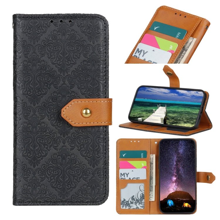 European Floral Embossed Leather Phone Case, For Xiaomi Poco F6 / Redmi Turbo 3, For Xiaomi Poco F6 Pro, For Xiaomi Redmi K70 5G / K70 Pro 5G, For Xiaomi Redmi Note 13 Pro 4G/Poco M6 Pro 4G, For Xiaomi Redmi A3, For Xiaomi Redmi 13C                    ...