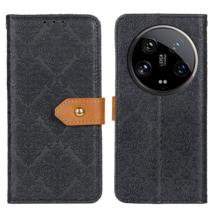 European Floral Embossed Leather Phone Case, For Xiaomi Poco F6 / Redmi Turbo 3, For Xiaomi Poco F6 Pro, For Xiaomi Redmi K70 5G / K70 Pro 5G, For Xiaomi Redmi Note 13 Pro 4G/Poco M6 Pro 4G, For Xiaomi Redmi A3, For Xiaomi Redmi 13C                    ...
