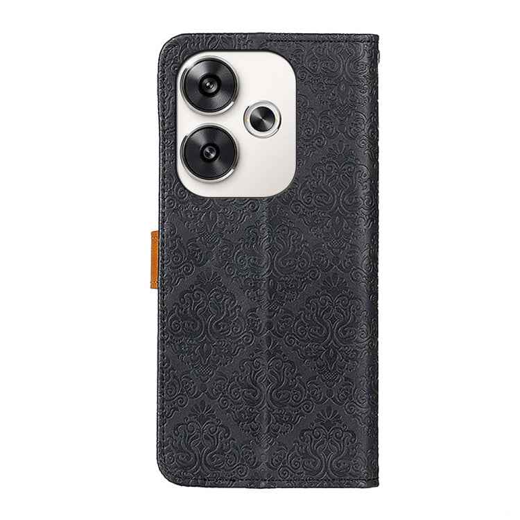 European Floral Embossed Leather Phone Case, For Xiaomi Poco F6 / Redmi Turbo 3, For Xiaomi Poco F6 Pro, For Xiaomi Redmi K70 5G / K70 Pro 5G, For Xiaomi Redmi Note 13 Pro 4G/Poco M6 Pro 4G, For Xiaomi Redmi A3, For Xiaomi Redmi 13C                    ...
