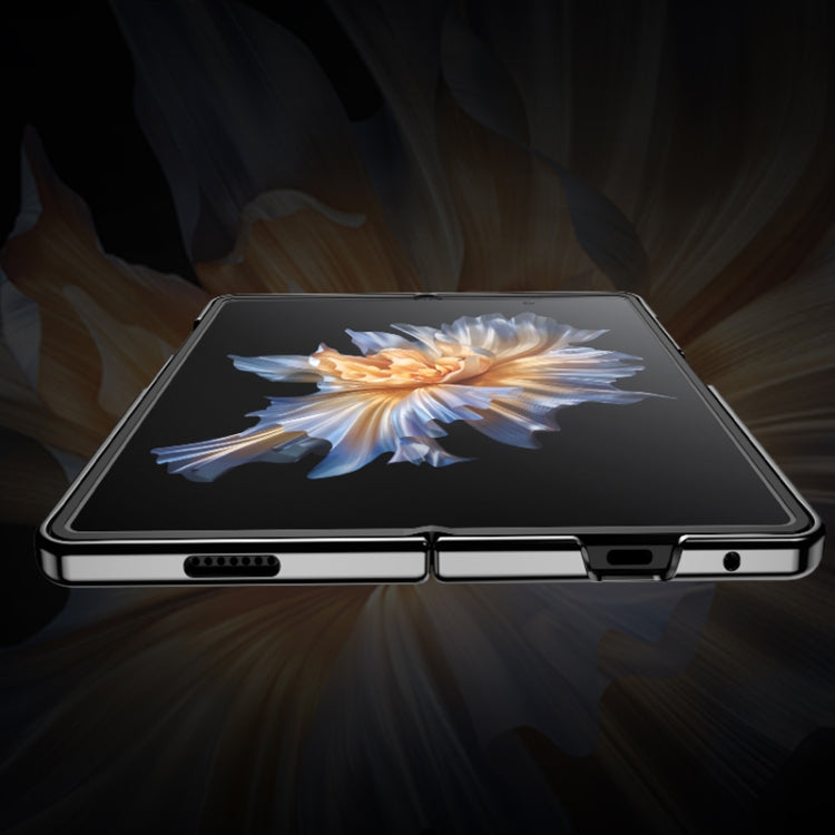 Electroplating Plain Leather Folding Phone Case