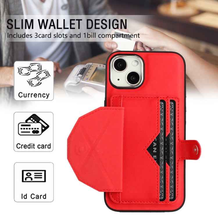 Shockproof Leather Phone Case with Card Holder, For iPhone 13, For iPhone 13 Pro, For iPhone 13 Pro Max, For iPhone 12 / 12 Pro, For iPhone 12 Pro Max, For iPhone 11, For iPhone 11 Pro, For iPhone 11 Pro Max