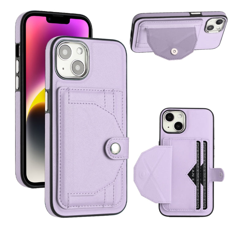 Shockproof Leather Phone Case with Card Holder, For iPhone 13, For iPhone 13 Pro, For iPhone 13 Pro Max, For iPhone 12 / 12 Pro, For iPhone 12 Pro Max, For iPhone 11, For iPhone 11 Pro, For iPhone 11 Pro Max