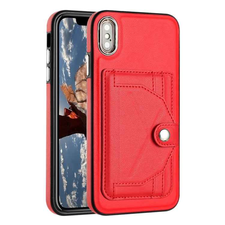Shockproof Leather Phone Case with Card Holder