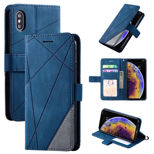 Skin Feel Splicing Horizontal Flip Leather Case with Holder & Card Slots & Wallet & Photo Frame, For iPhone XS / X, For iPhone 11, For iPhone 11 Pro, For iPhone 11 Pro Max, For iPhone SE 2022 / SE 2020 / 8 / 7, For Xiaomi Redmi Note 8                  ...