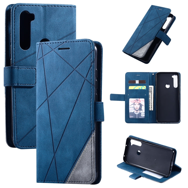Skin Feel Splicing Horizontal Flip Leather Case with Holder & Card Slots & Wallet & Photo Frame, For iPhone XS / X, For iPhone 11, For iPhone 11 Pro, For iPhone 11 Pro Max, For iPhone SE 2022 / SE 2020 / 8 / 7, For Xiaomi Redmi Note 8                  ...