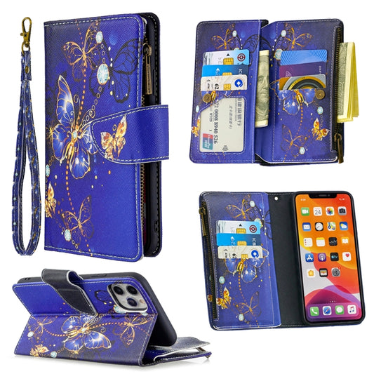 Colored Drawing Pattern Zipper Horizontal Flip Leather Case with Holder & Card Slots & Wallet, For iPhone 11, For iPhone 11 Pro, For iPhone 11 Pro Max, For Huawei P40, For Huawei P40 Pro