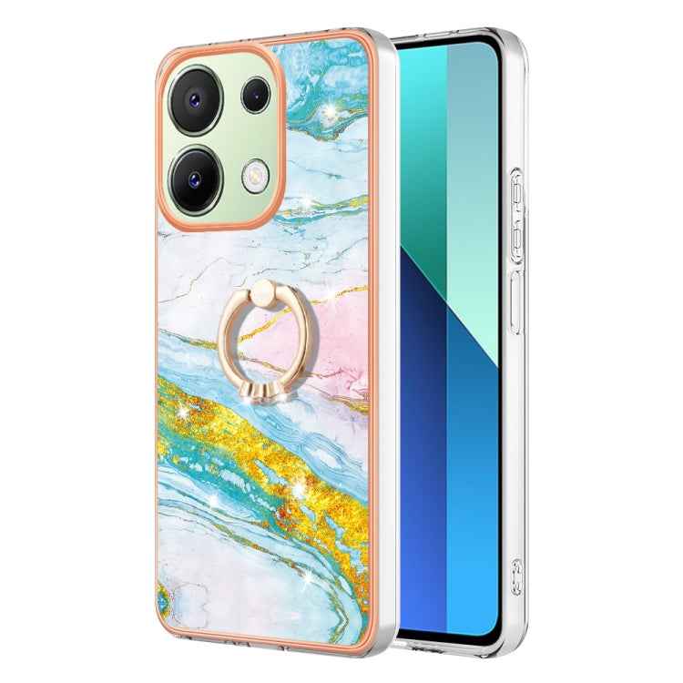 Electroplating Marble IMD TPU Phone Case with Ring Holder, For Xiaomi Redmi Note 13 Pro 4G/Poco M6 Pro 4G, For Xiaomi Redmi A3, For Xiaomi Redmi Note 13 4G Global, For Xiaomi Poco X6 Pro / Redmi K70E, For Xiaomi Redmi Note 13 5G Global                 ...