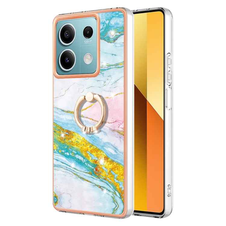Electroplating Marble IMD TPU Phone Case with Ring Holder, For Xiaomi Redmi Note 13 Pro 4G/Poco M6 Pro 4G, For Xiaomi Redmi A3, For Xiaomi Redmi Note 13 4G Global, For Xiaomi Poco X6 Pro / Redmi K70E, For Xiaomi Redmi Note 13 5G Global                 ...