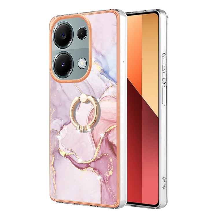 Electroplating Marble IMD TPU Phone Case with Ring Holder, For Xiaomi Redmi Note 13 Pro 4G/Poco M6 Pro 4G, For Xiaomi Redmi A3, For Xiaomi Redmi Note 13 4G Global, For Xiaomi Poco X6 Pro / Redmi K70E, For Xiaomi Redmi Note 13 5G Global                 ...