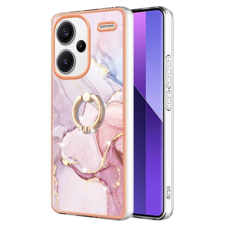 Electroplating Marble IMD TPU Phone Case with Ring Holder, For Xiaomi Redmi Note 13 Pro 4G/Poco M6 Pro 4G, For Xiaomi Redmi A3, For Xiaomi Redmi Note 13 4G Global, For Xiaomi Poco X6 Pro / Redmi K70E, For Xiaomi Redmi Note 13 5G Global                 ...