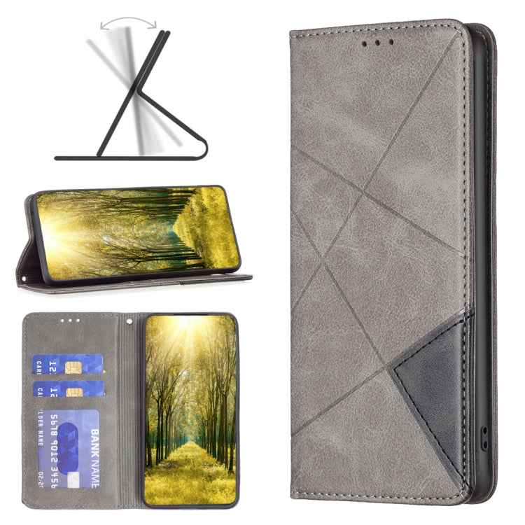 Rhombus Texture Magnetic Leather Phone Case, For Xiaomi Redmi Note 13 Pro+ 5G, For Xiaomi Redmi Note 13 Pro 5G, For Xiaomi 13T / 13T Pro / Redmi K60 Ultra, For Xiaomi Redmi K70 / K70 Pro, For Xiaomi Redmi 12 4G, For Xiaomi Poco F5 5G / Redmi Note 12 Tu...