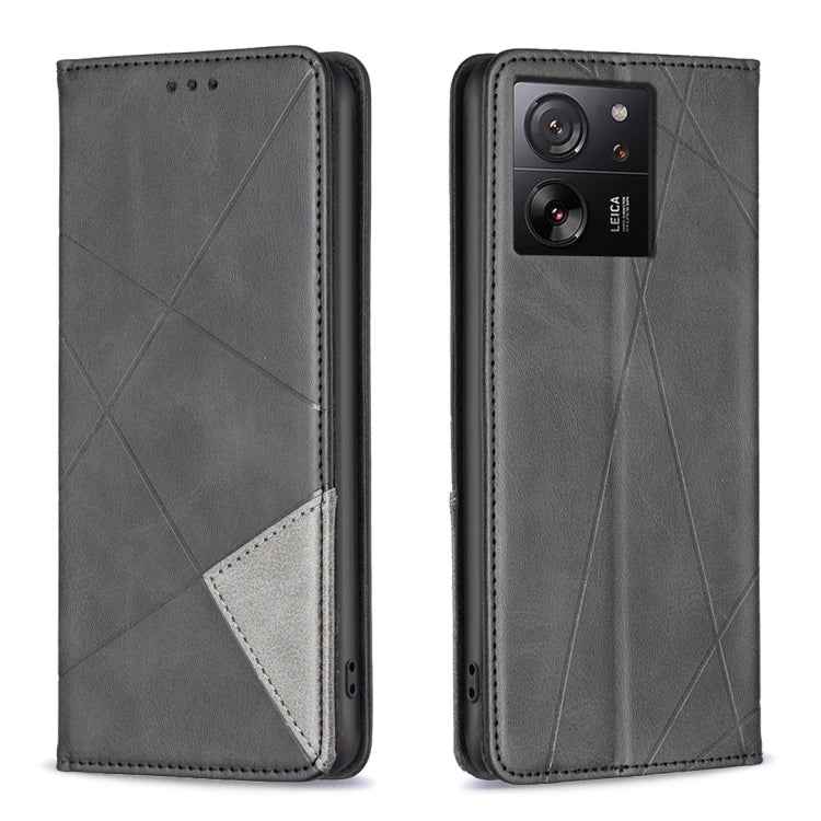 Rhombus Texture Magnetic Leather Phone Case, For Xiaomi Redmi Note 13 Pro+ 5G, For Xiaomi Redmi Note 13 Pro 5G, For Xiaomi 13T / 13T Pro / Redmi K60 Ultra, For Xiaomi Redmi K70 / K70 Pro, For Xiaomi Redmi 12 4G, For Xiaomi Poco F5 5G / Redmi Note 12 Tu...