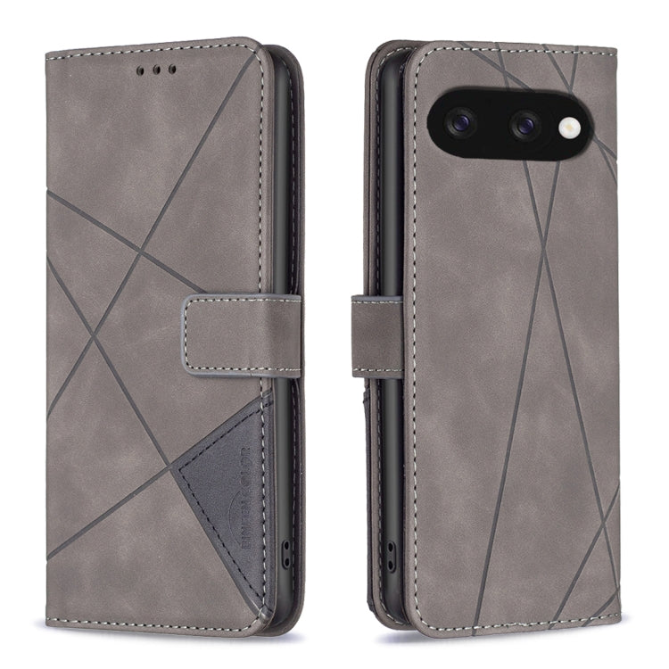 Magnetic Buckle Rhombus Texture Leather Phone Case, For Google Pixel 11 / 11 Pro, For Google Pixel 10a, For Google Pixel 9A, For Google Pixel 9 Pro, For Google Pixel 9, For Google Pixel 8a, For Google Pixel 8 Pro, For Google Pixel 8