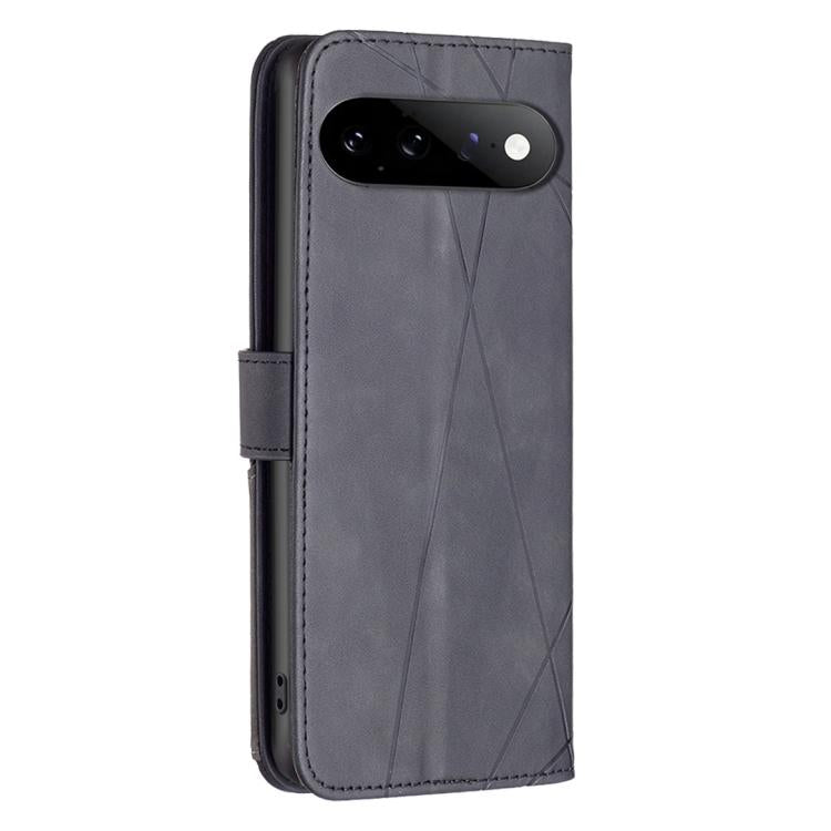 Magnetic Buckle Rhombus Texture Leather Phone Case, For Google Pixel 11 / 11 Pro, For Google Pixel 10a, For Google Pixel 9A, For Google Pixel 9 Pro, For Google Pixel 9, For Google Pixel 8a, For Google Pixel 8 Pro, For Google Pixel 8