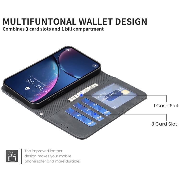 Magnetic Buckle Rhombus Texture Leather Phone Case, For Google Pixel 11a, For Google Pixel 11 / 11 Pro, For Google Pixel 10a, For Google Pixel 9A, For Google Pixel 9 Pro, For Google Pixel 9, For Google Pixel 8a, For Google Pixel 8 Pro