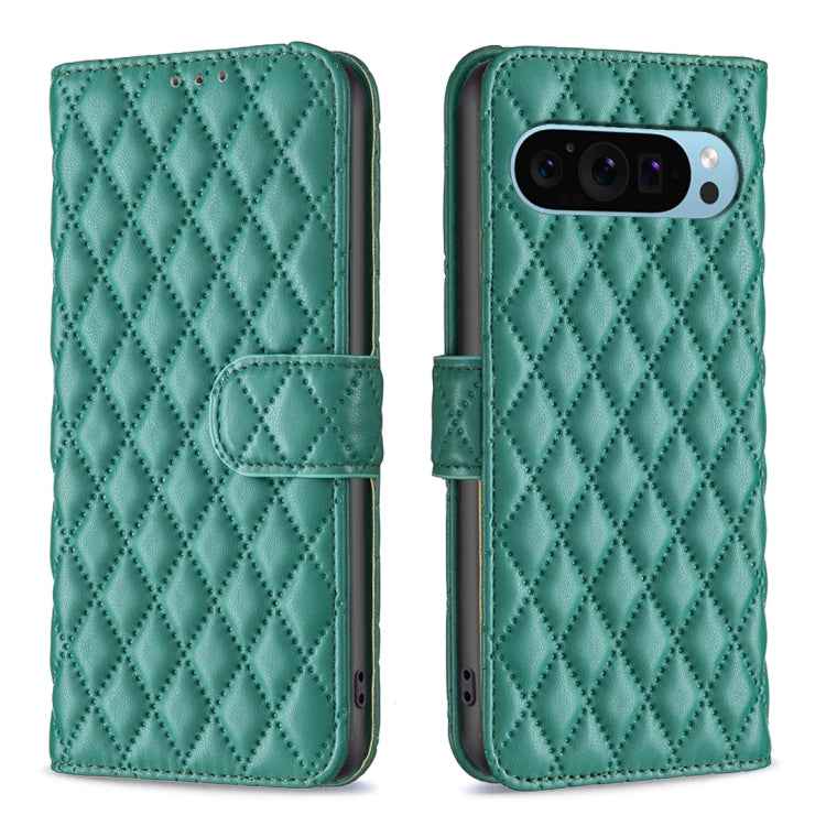 Diamond Lattice Wallet Leather Flip Phone Case, For Google Pixel 9 Pro, For Google Pixel 9, For Google Pixel 8a, For Google Pixel 8 Pro, For Google Pixel 8