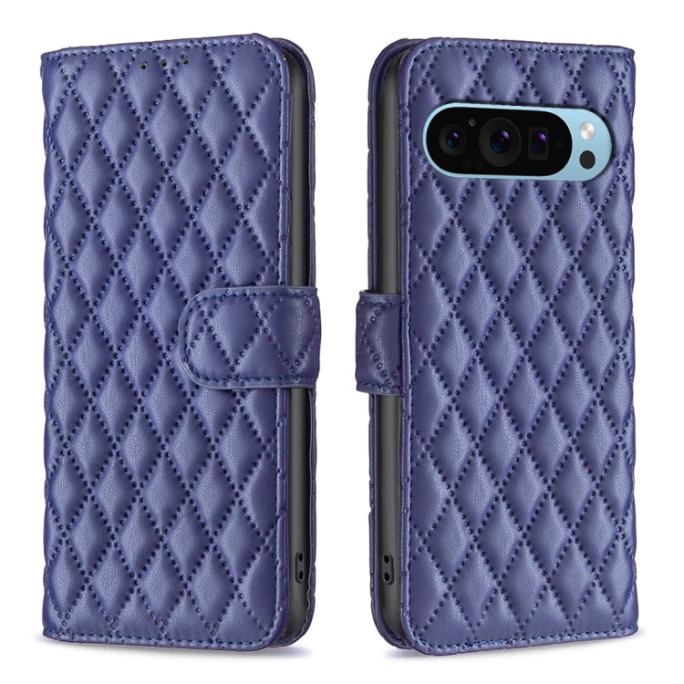 Diamond Lattice Wallet Leather Flip Phone Case, For Google Pixel 11 / 11 Pro, For Google Pixel 9 Pro, For Google Pixel 9, For Google Pixel 8a, For Google Pixel 8 Pro, For Google Pixel 8