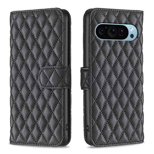 Diamond Lattice Wallet Leather Flip Phone Case, For Google Pixel 9 Pro, For Google Pixel 9, For Google Pixel 8a, For Google Pixel 8 Pro, For Google Pixel 8