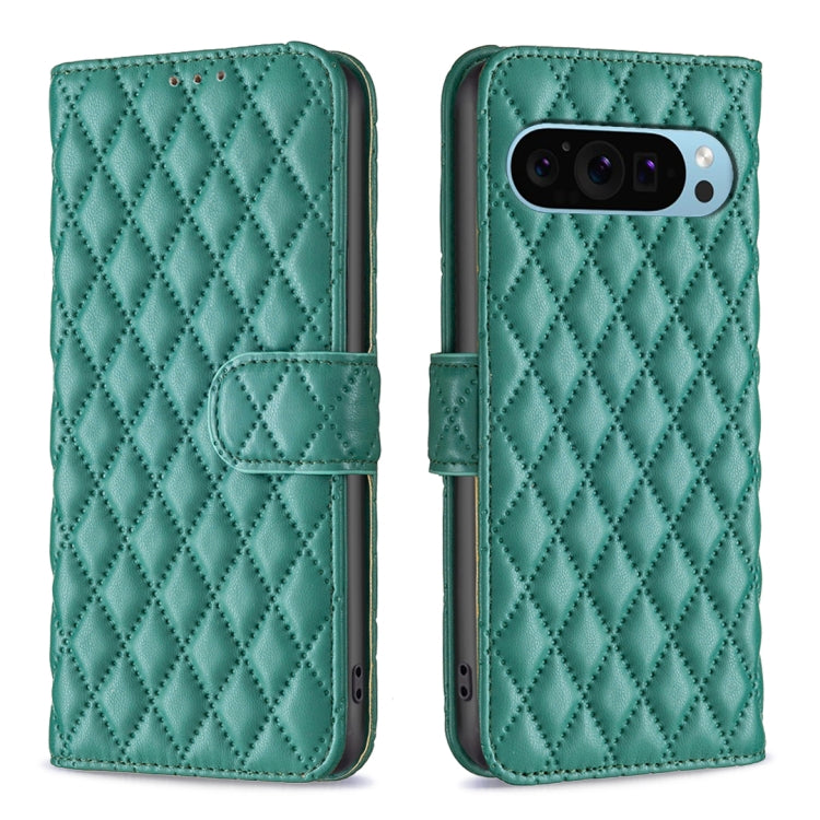Diamond Lattice Wallet Leather Flip Phone Case, For Google Pixel 11 / 11 Pro, For Google Pixel 9 Pro, For Google Pixel 9, For Google Pixel 8a, For Google Pixel 8 Pro, For Google Pixel 8