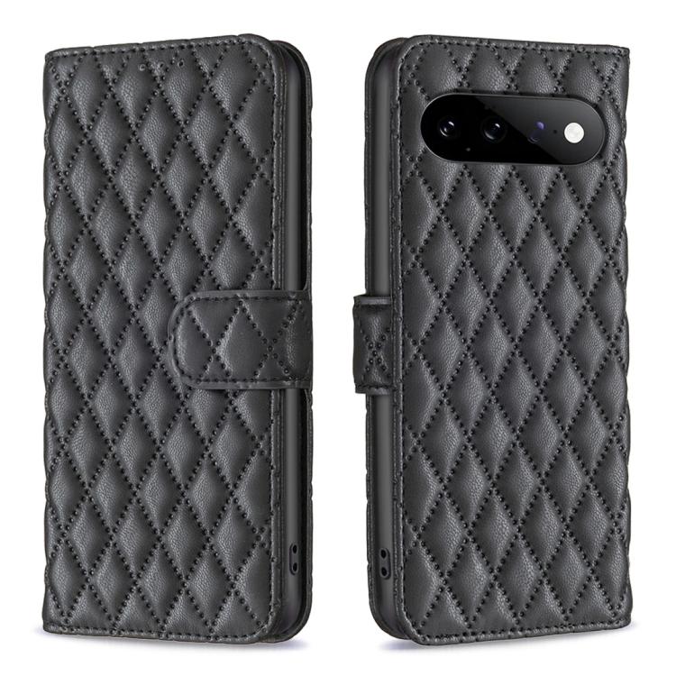 Diamond Lattice Wallet Leather Flip Phone Case, For Google Pixel 11 / 11 Pro, For Google Pixel 9 Pro, For Google Pixel 9, For Google Pixel 8a, For Google Pixel 8 Pro, For Google Pixel 8