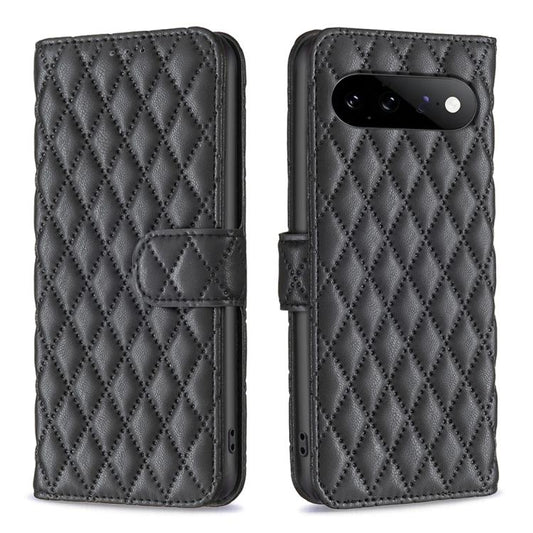 Diamond Lattice Wallet Leather Flip Phone Case, For Google Pixel 11 / 11 Pro, For Google Pixel 9 Pro, For Google Pixel 9, For Google Pixel 8a, For Google Pixel 8 Pro, For Google Pixel 8