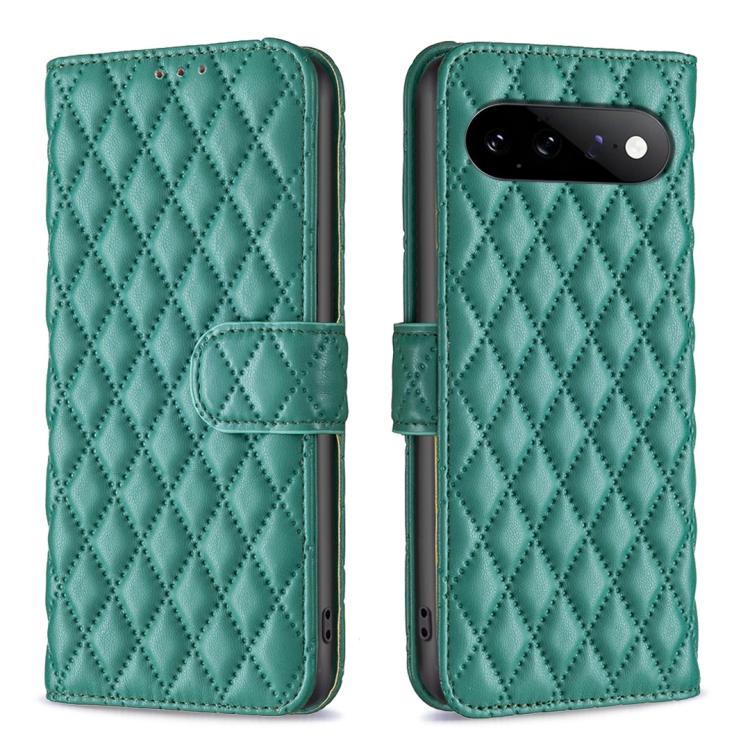 Diamond Lattice Wallet Leather Flip Phone Case, For Google Pixel 11 / 11 Pro, For Google Pixel 9 Pro, For Google Pixel 9, For Google Pixel 8a, For Google Pixel 8 Pro, For Google Pixel 8