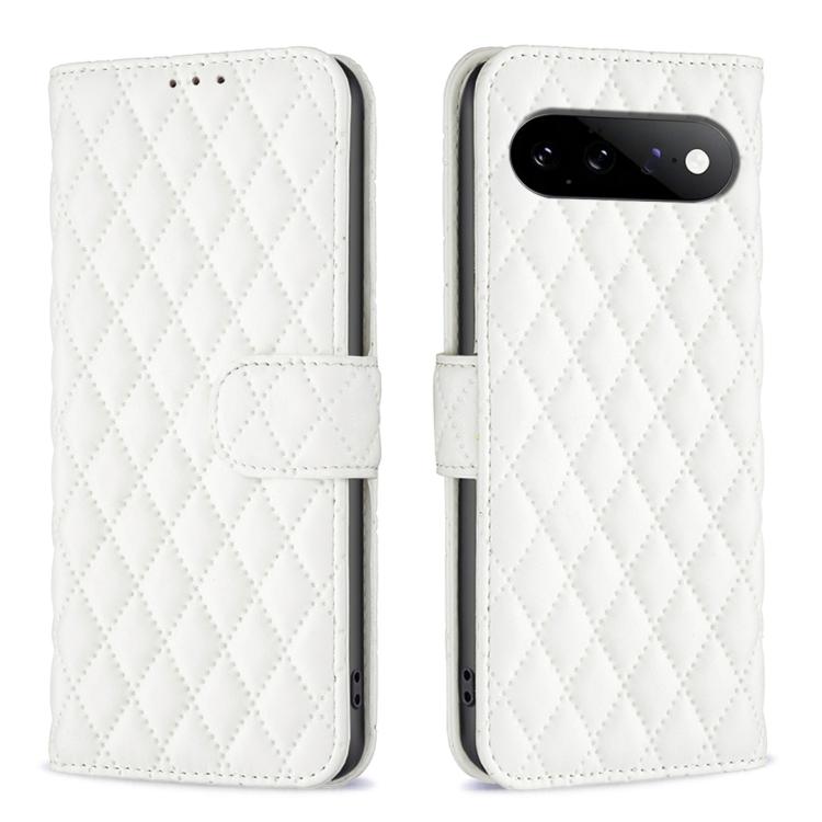 Diamond Lattice Wallet Leather Flip Phone Case, For Google Pixel 11 / 11 Pro, For Google Pixel 9 Pro, For Google Pixel 9, For Google Pixel 8a, For Google Pixel 8 Pro, For Google Pixel 8