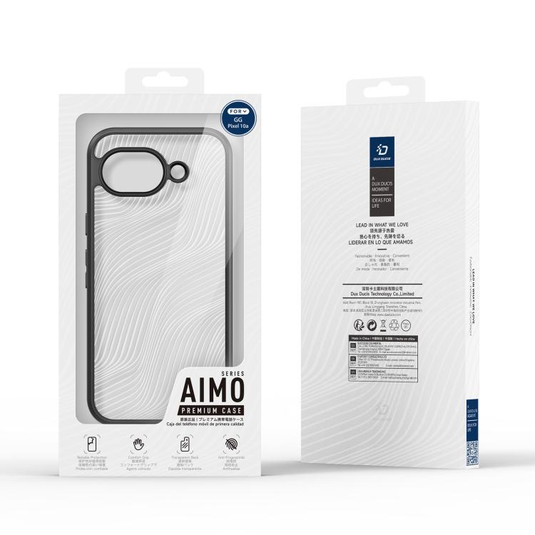 DUX DUCIS Aimo Series TPU + PC Frosted Feel Phone Case, For Google Pixel 10a, For Google Pixel 10 / 10 Pro