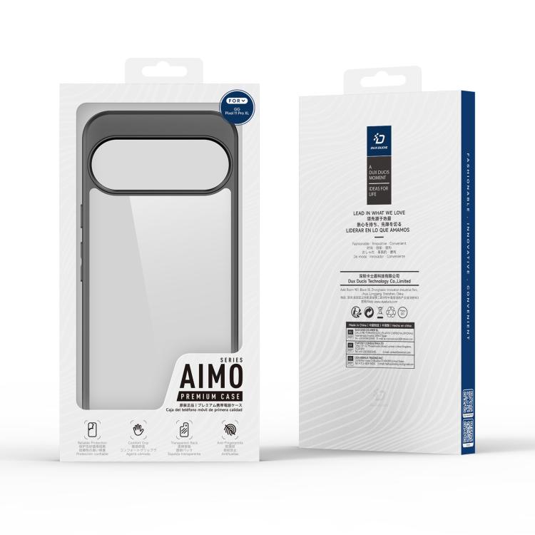 DUX DUCIS Aimo Series TPU + PC Frosted Feel Phone Case, For Google Pixel 11 Pro XL, For Google Pixel 11 / 11 Pro, For Google Pixel 10a, For Google Pixel 10 / 10 Pro