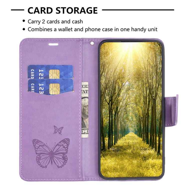 Two Butterflies Embossing Leather Phone Case, For Xiaomi Redmi Note 13 Pro 4G Global, For Xiaomi Poco M6 Pro 4G, For Xiaomi Redmi Note 13 4G Global, For Xiaomi Redmi Note 13, For Xiaomi Redmi 13C, For Xiaomi Redmi Note 13 Pro+ 5G                       ...