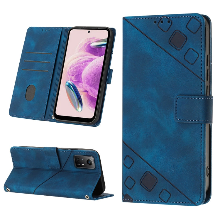 Skin Feel Embossed Leather Phone Case, For Xiaomi Redmi K70 / K70 Pro, For Xiaomi 13T, For Xiaomi Poco F5 5G/Redmi Note 12 Turbo, For Xiaomi Poco F5 Pro 5G/Redmi K60, For Xiaomi Redmi Note 12S 4G Global, For Xiaomi Poco C51 / A2+, For Xiaomi 13 Ultra  ...