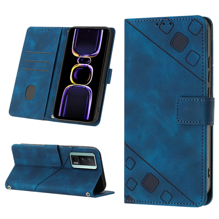Skin Feel Embossed Leather Phone Case, For Xiaomi Redmi K70 / K70 Pro, For Xiaomi 13T, For Xiaomi Poco F5 5G/Redmi Note 12 Turbo, For Xiaomi Poco F5 Pro 5G/Redmi K60, For Xiaomi Redmi Note 12S 4G Global, For Xiaomi Poco C51 / A2+, For Xiaomi 13 Ultra  ...