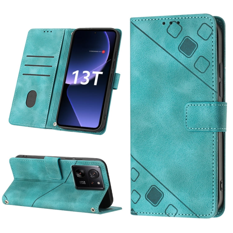 Skin Feel Embossed Leather Phone Case, For Xiaomi Redmi K70 / K70 Pro, For Xiaomi 13T, For Xiaomi Poco F5 5G/Redmi Note 12 Turbo, For Xiaomi Poco F5 Pro 5G/Redmi K60, For Xiaomi Redmi Note 12S 4G Global, For Xiaomi Poco C51 / A2+, For Xiaomi 13 Ultra  ...